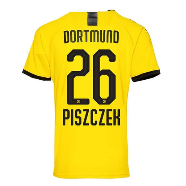 Thailande Maillot Football Borussia Dortmund NO.26 Piszczek Domicile 2019-20 Jaune